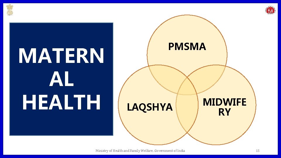 MATERN AL HEALTH PMSMA LAQSHYA Ministry of Health and Family Welfare, Government of India