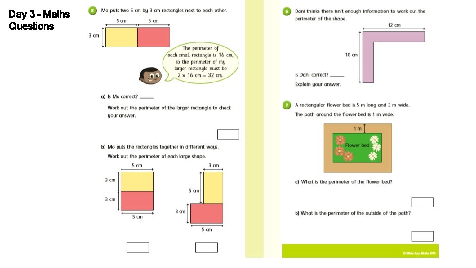 Day 3 – Maths Questions 