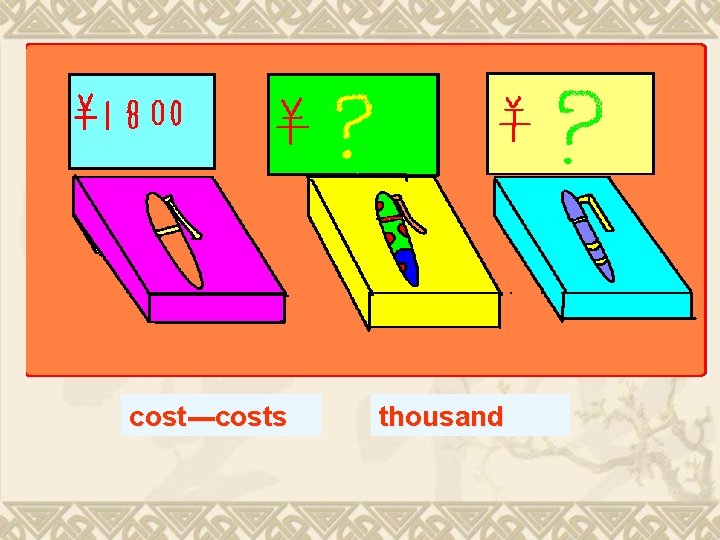 cost---costs thousand cost---costs thousand