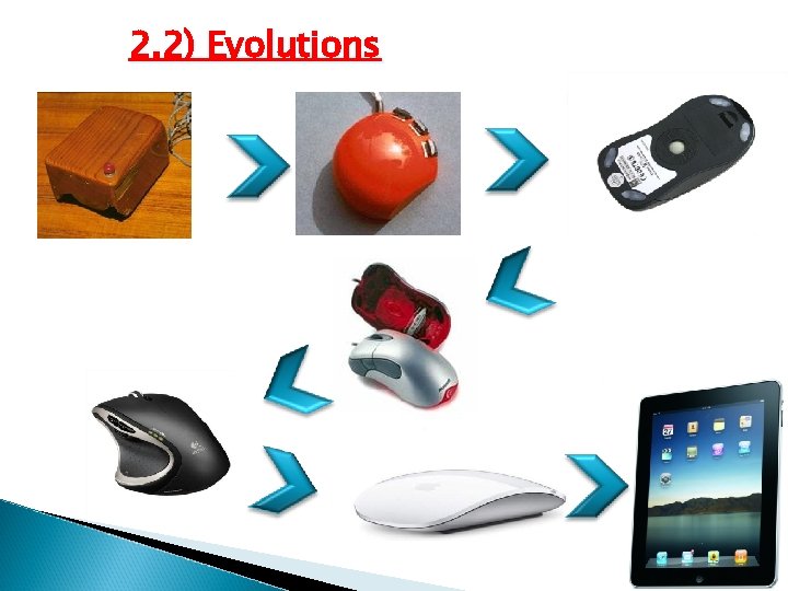 2. 2) Evolutions 