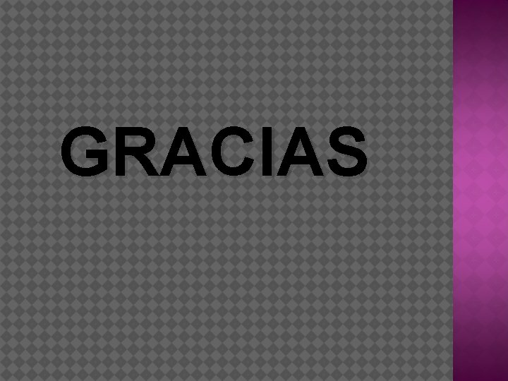GRACIAS 