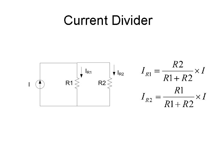 Current Divider 