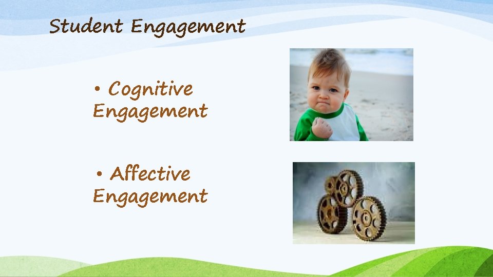 Student Engagement • Cognitive Engagement • Affective Engagement 