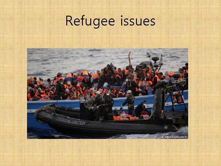 Refugee issues 