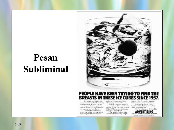 Pesan Subliminal 6 -39 