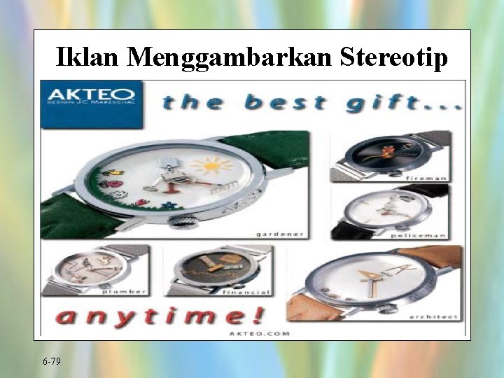 Iklan Menggambarkan Stereotip 6 -79 