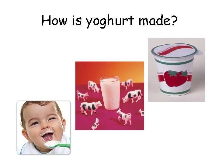 How is yoghurt made? 