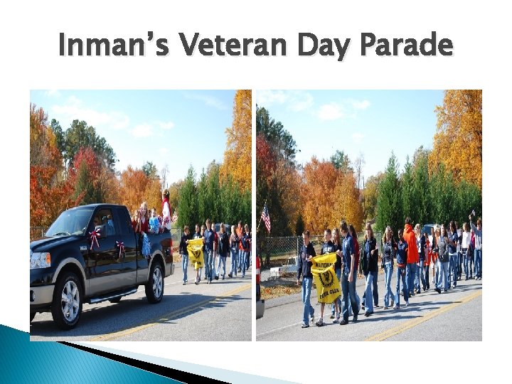 Inman’s Veteran Day Parade 