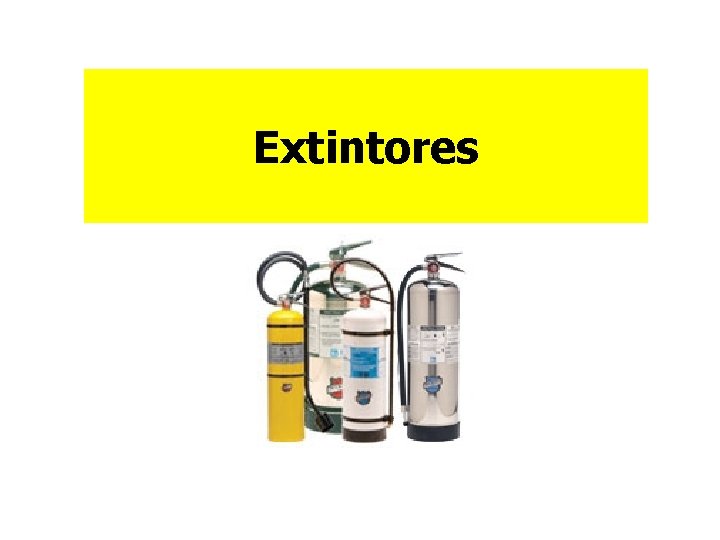 Extintores 