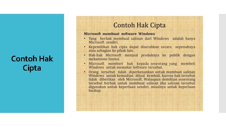 Contoh Hak Cipta 