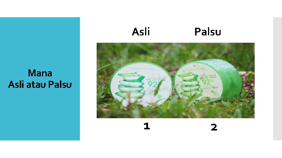 Asli Palsu Mana Asli atau Palsu 1 2 