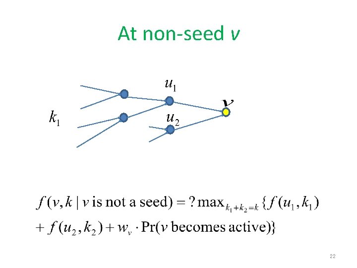 At non-seed v 22 