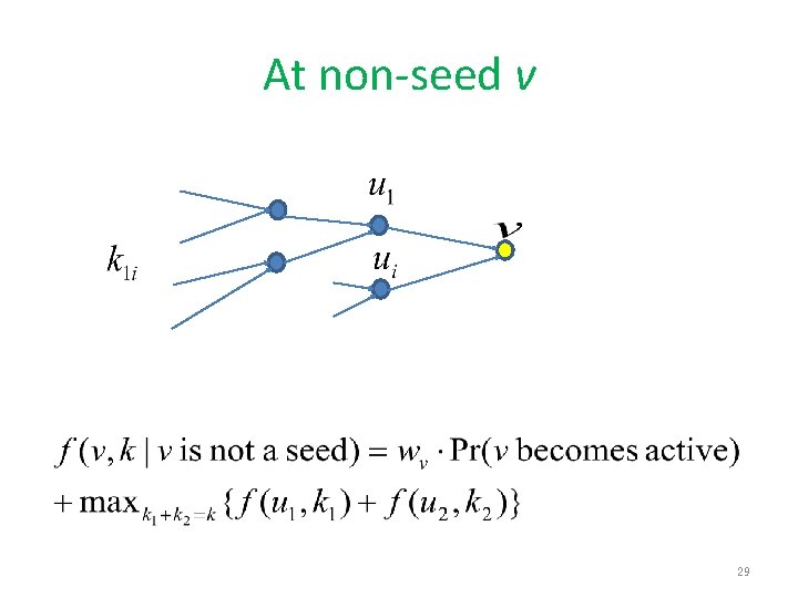 At non-seed v 29 