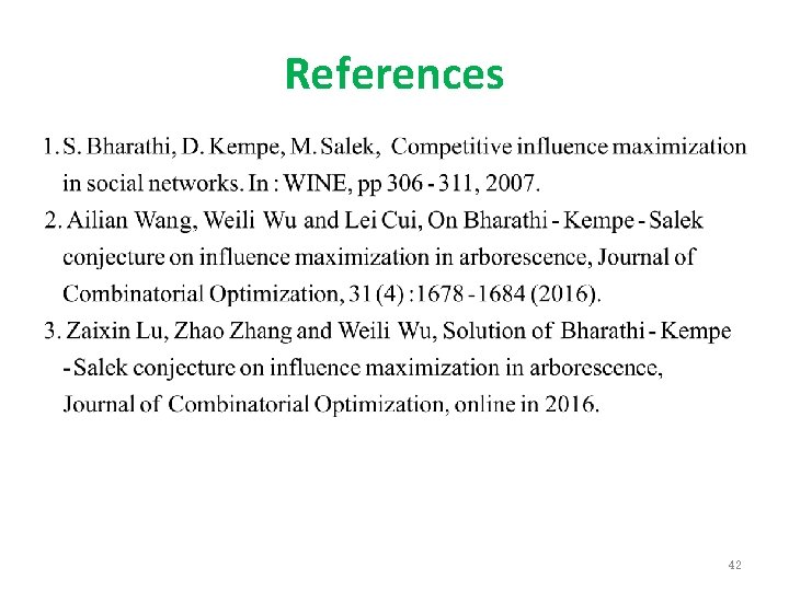 References 42 