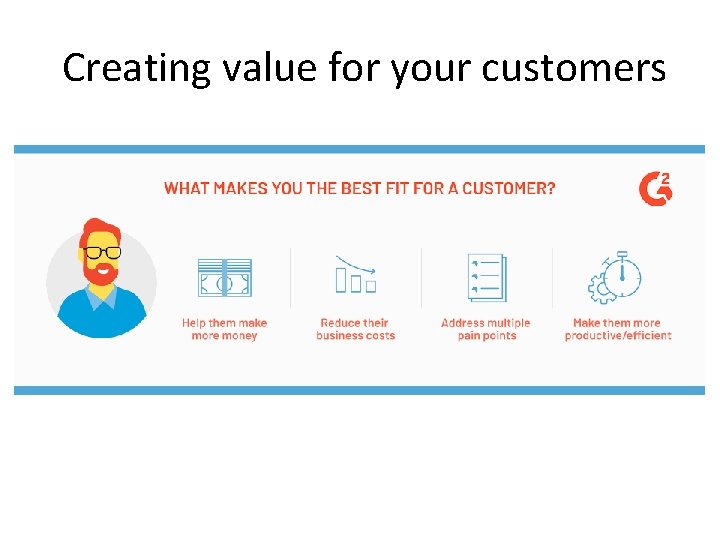  Creating value for your customers 