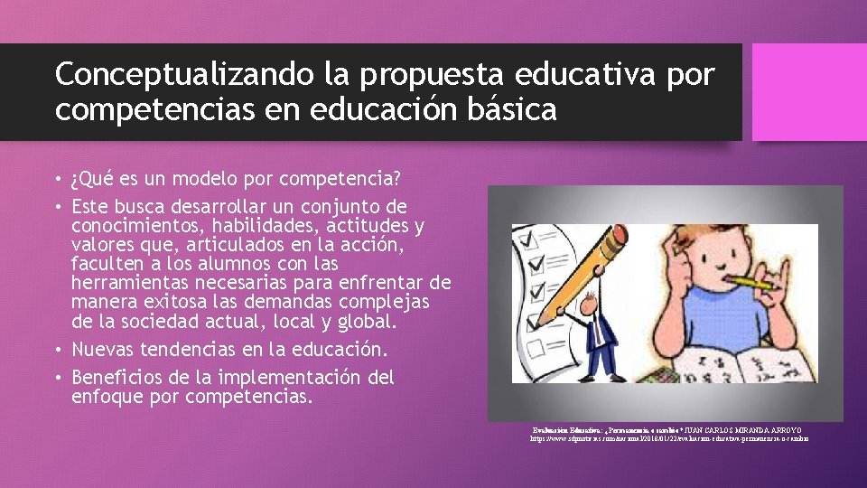 Conceptualizando la propuesta educativa por competencias en educación básica • ¿Qué es un modelo