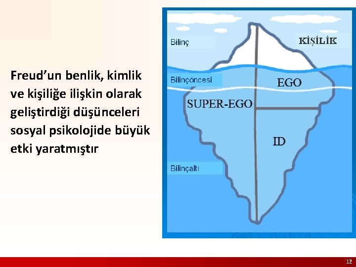 Freud’un benlik, kimlik ve kişiliğe ilişkin olarak geliştirdiği düşünceleri sosyal psikolojide büyük etki yaratmıştır