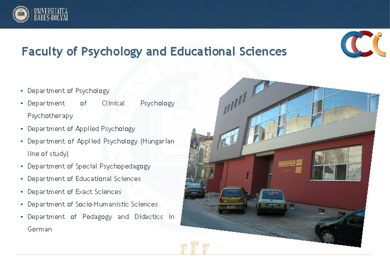 Faculty of Psychology and Educational Sciences • Department of Psychology • Department of Faculty of Psychology and Educational Sciences • Department of Psychology • Department of