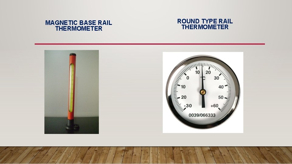MAGNETIC BASE RAIL THERMOMETER ROUND TYPE RAIL THERMOMETER 