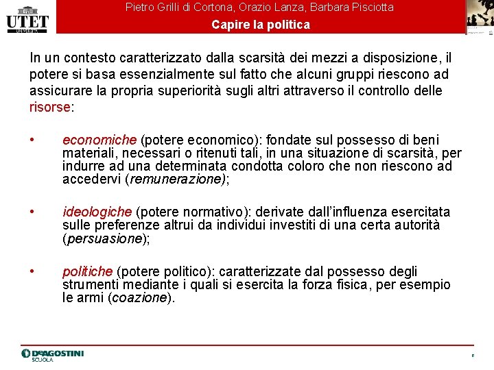 Pietro Grilli di Cortona, Orazio Lanza, Barbara Pisciotta Capire la politica In un contesto