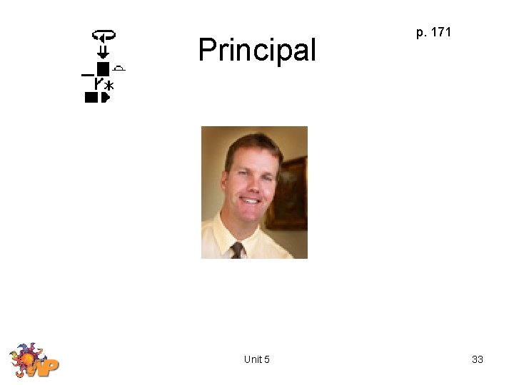 Principal Unit 5 p. 171 33 