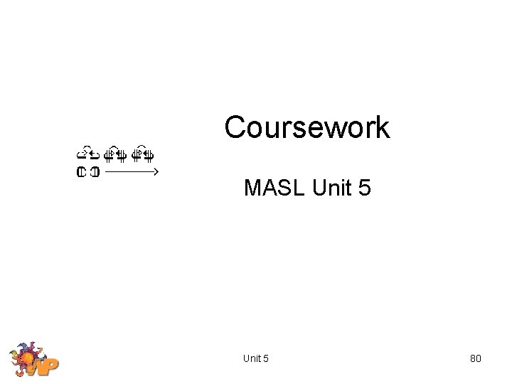 Coursework MASL Unit 5 80 