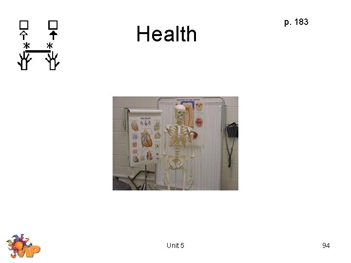 Health Unit 5 p. 183 94 