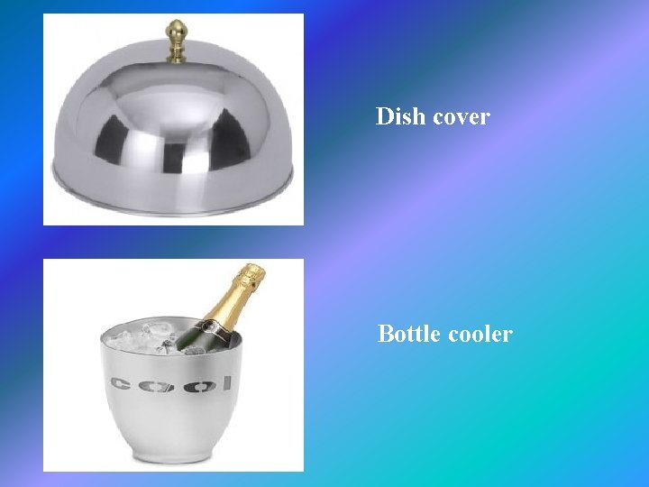 Dish cover Bottle cooler 