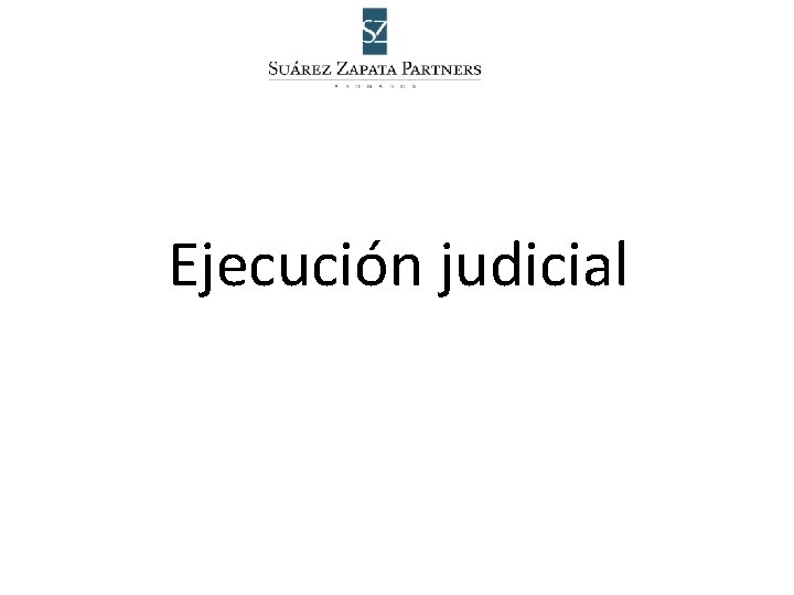Ejecución judicial 