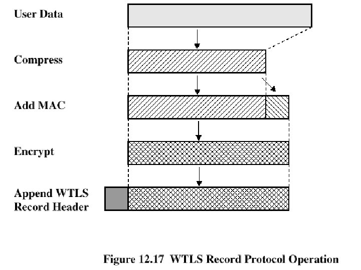 WTLS Record Protocol Operation 