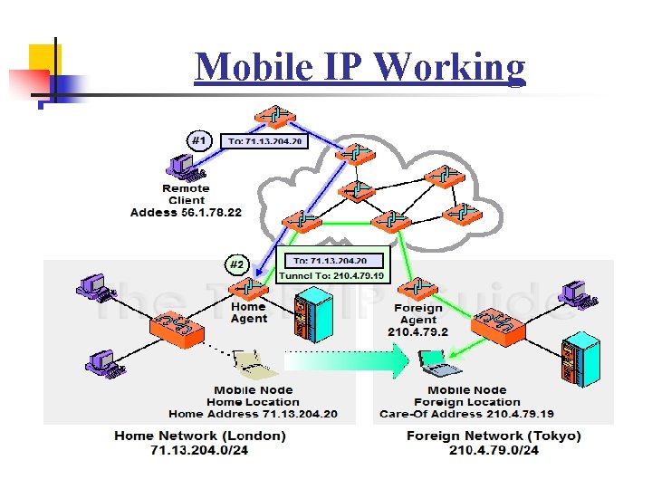 Mobile IP Working 