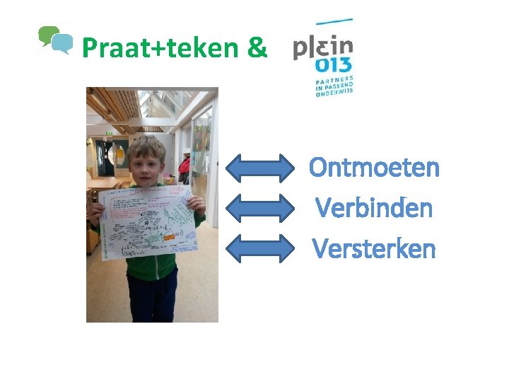 Praat+teken & Ontmoeten Verbinden Versterken 