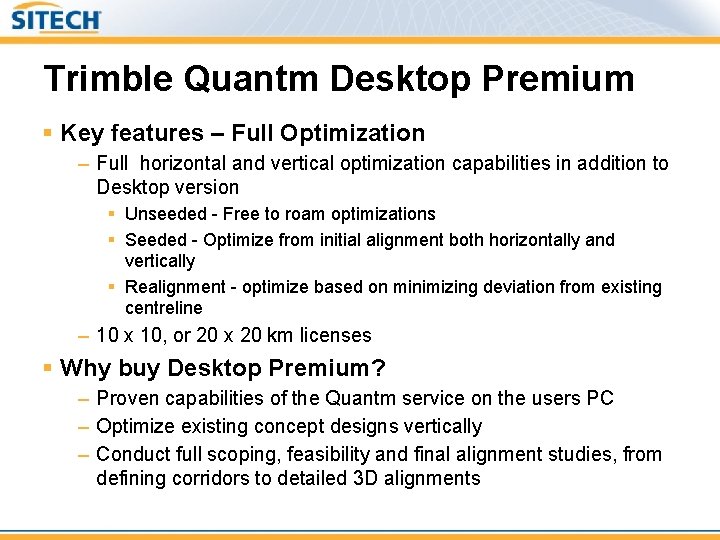 Trimble Quantm Haul Road Optimization Presenters Name Overview