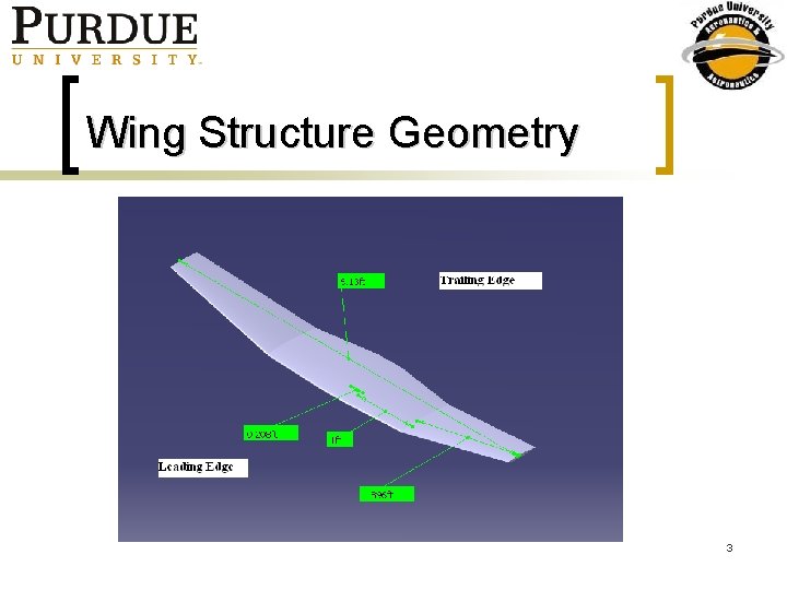 Wing Structure Geometry 3 