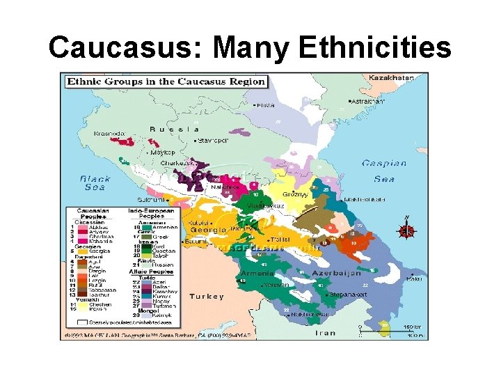 Caucasus: Many Ethnicities 