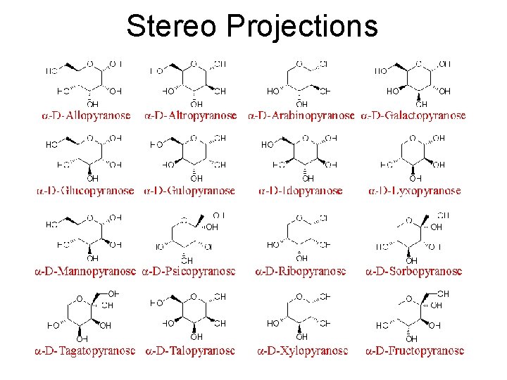 Stereo Projections 