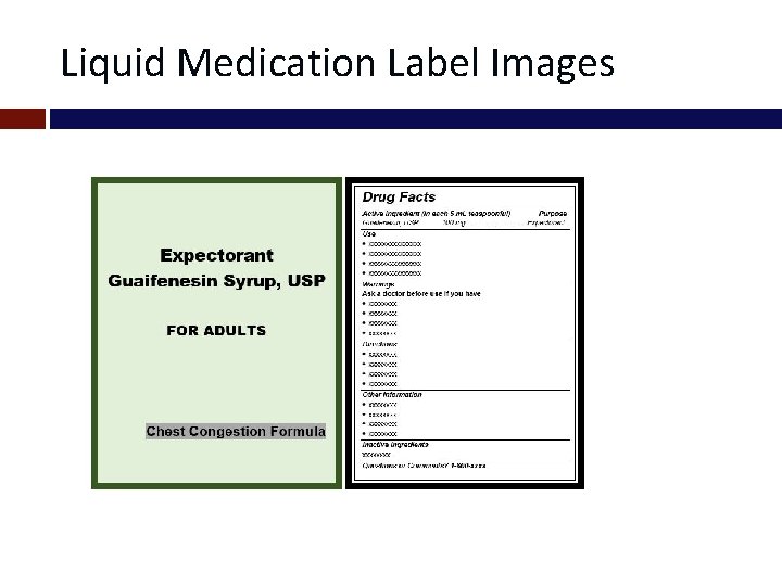 Liquid Medication Label Images 