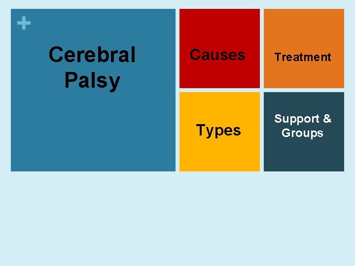 + Cerebral Palsy Causes Treatment Types Support & Groups 