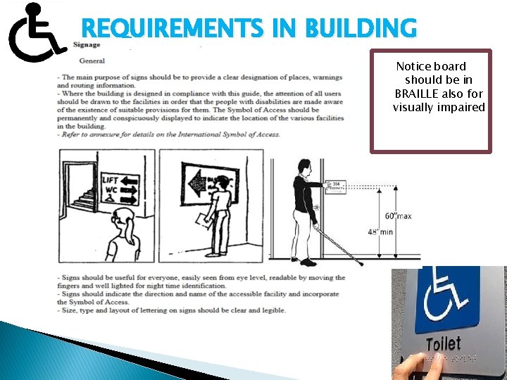 ACCESSIBLE INDIA FEATURES OF BUILDING FOR ALL Social