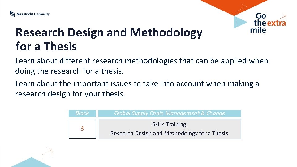 Research Design and Methodology for a Thesis Learn about different research methodologies that can