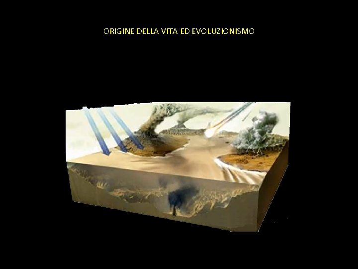 ORIGINE DELLA VITA ED EVOLUZIONISMO 