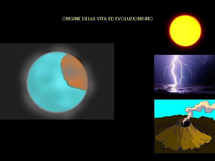 ORIGINE DELLA VITA ED EVOLUZIONISMO 