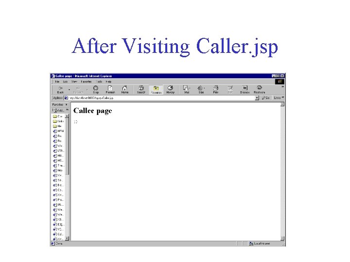 After Visiting Caller. jsp 
