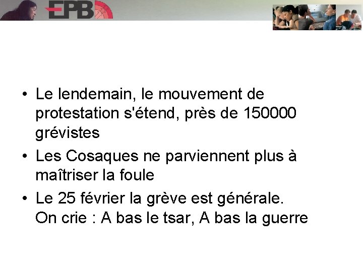  • Le lendemain, le mouvement de protestation s'étend, près de 150000 grévistes •