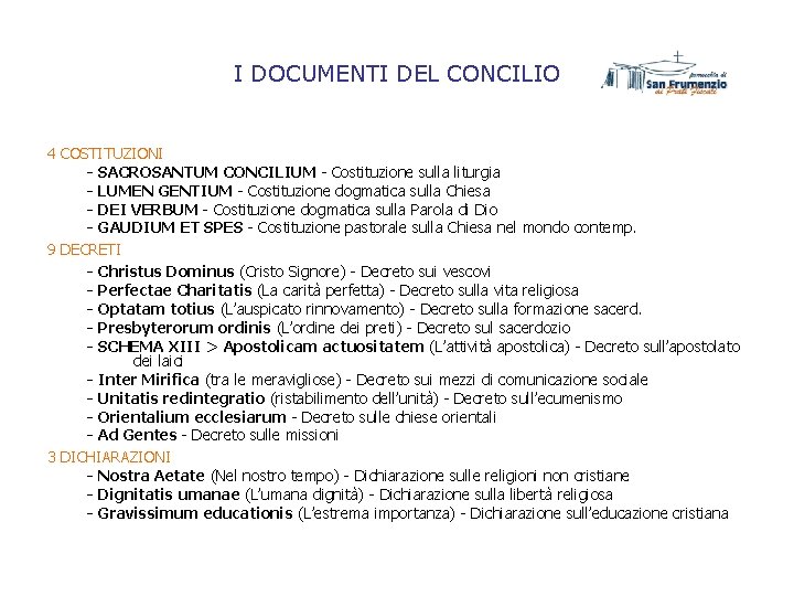 I DOCUMENTI DEL CONCILIO 4 COSTITUZIONI - SACROSANTUM CONCILIUM - Costituzione sulla liturgia - I DOCUMENTI DEL CONCILIO 4 COSTITUZIONI - SACROSANTUM CONCILIUM - Costituzione sulla liturgia -