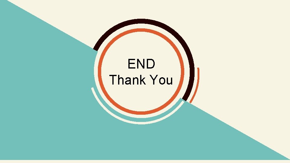 END Thank You 