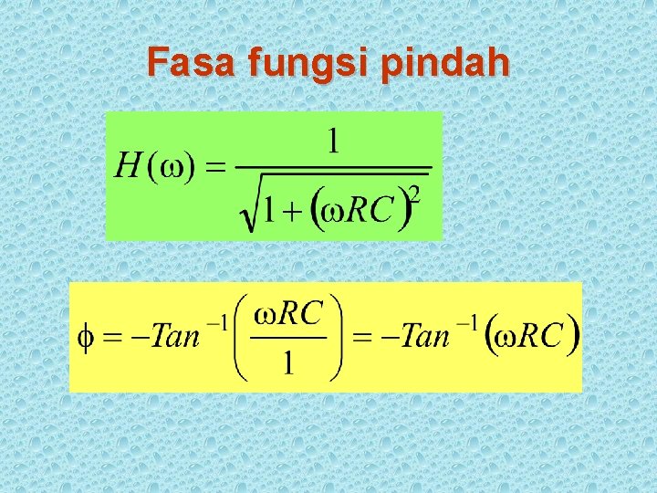 Fasa fungsi pindah 