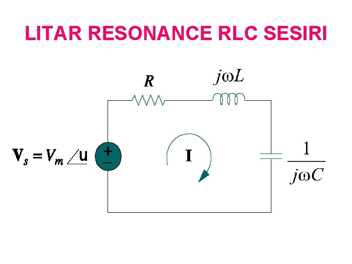 LITAR RESONANCE RLC SESIRI 