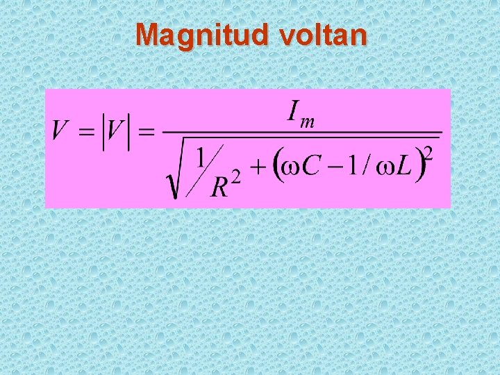 Magnitud voltan 