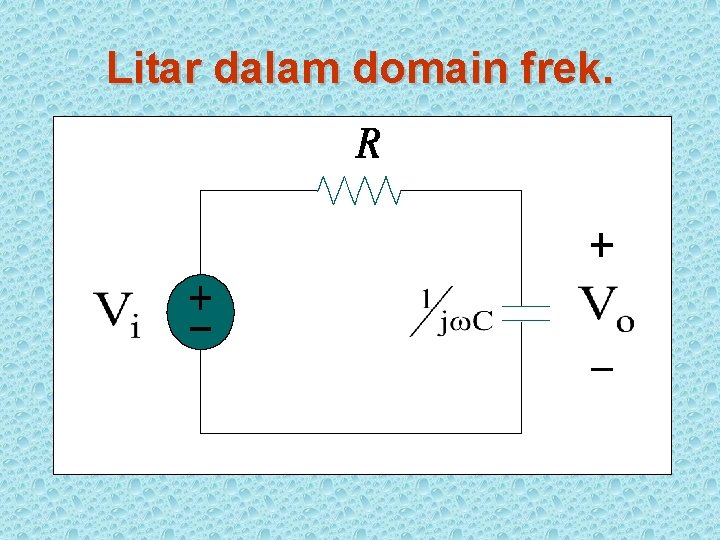Litar dalam domain frek. 